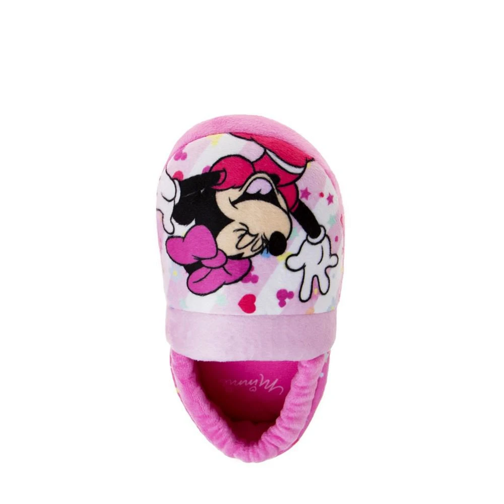 商品Disney|Little Girls Minnie Mouse Happy Go Lucky Dual Sizes Slippers,价格¥170,第4张图片详细描述