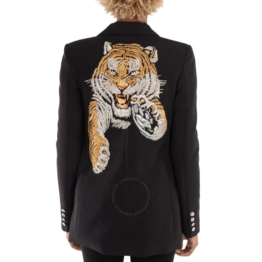 商品Philipp Plein|Tiger-Embroidered Blazer Jacket,价格¥2642,第3张图片详细描述