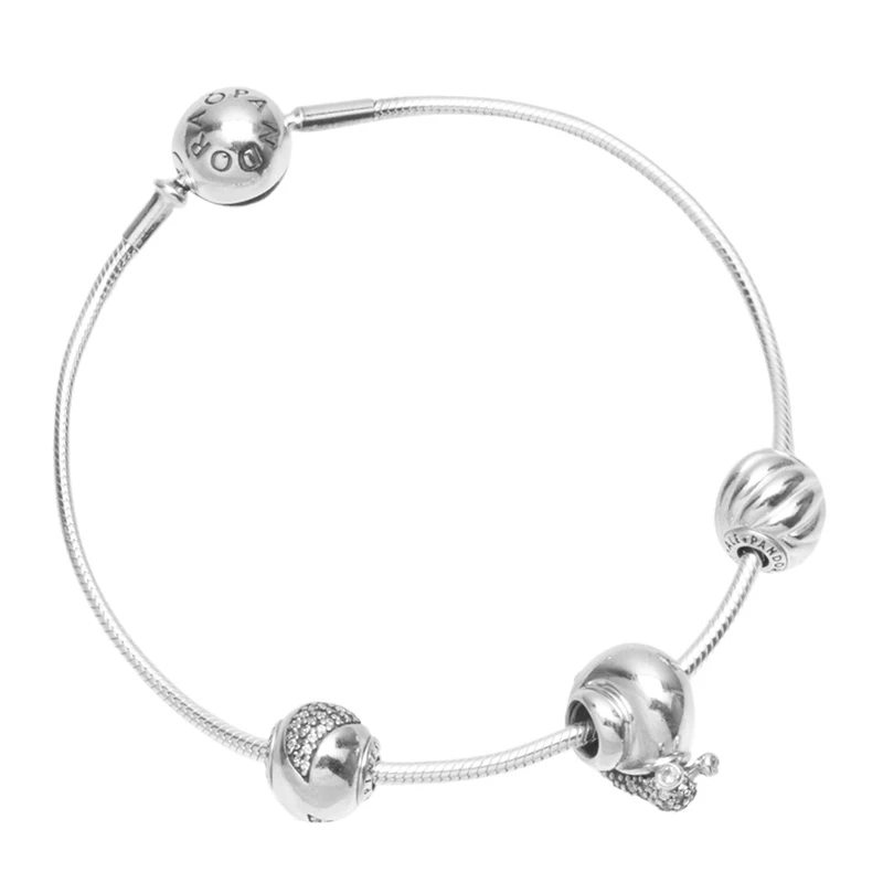 商品[国内直发] PANDORA|PANDORA  女士银色银质手镯  PAND00063,价格¥1233,第1张图片