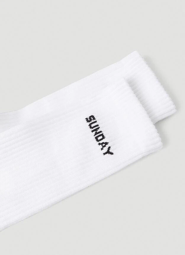 商品Balenciaga|Pack of Seven Day of the Week Socks in White,价格¥6186,第4张图片详细描述