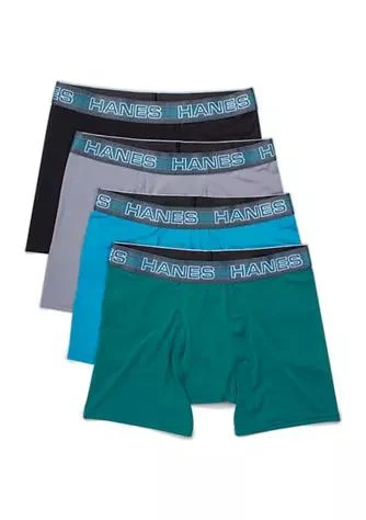 商品Hanes|4 Pack Of Assorted Boxer Briefs,价格¥126,第1张图片