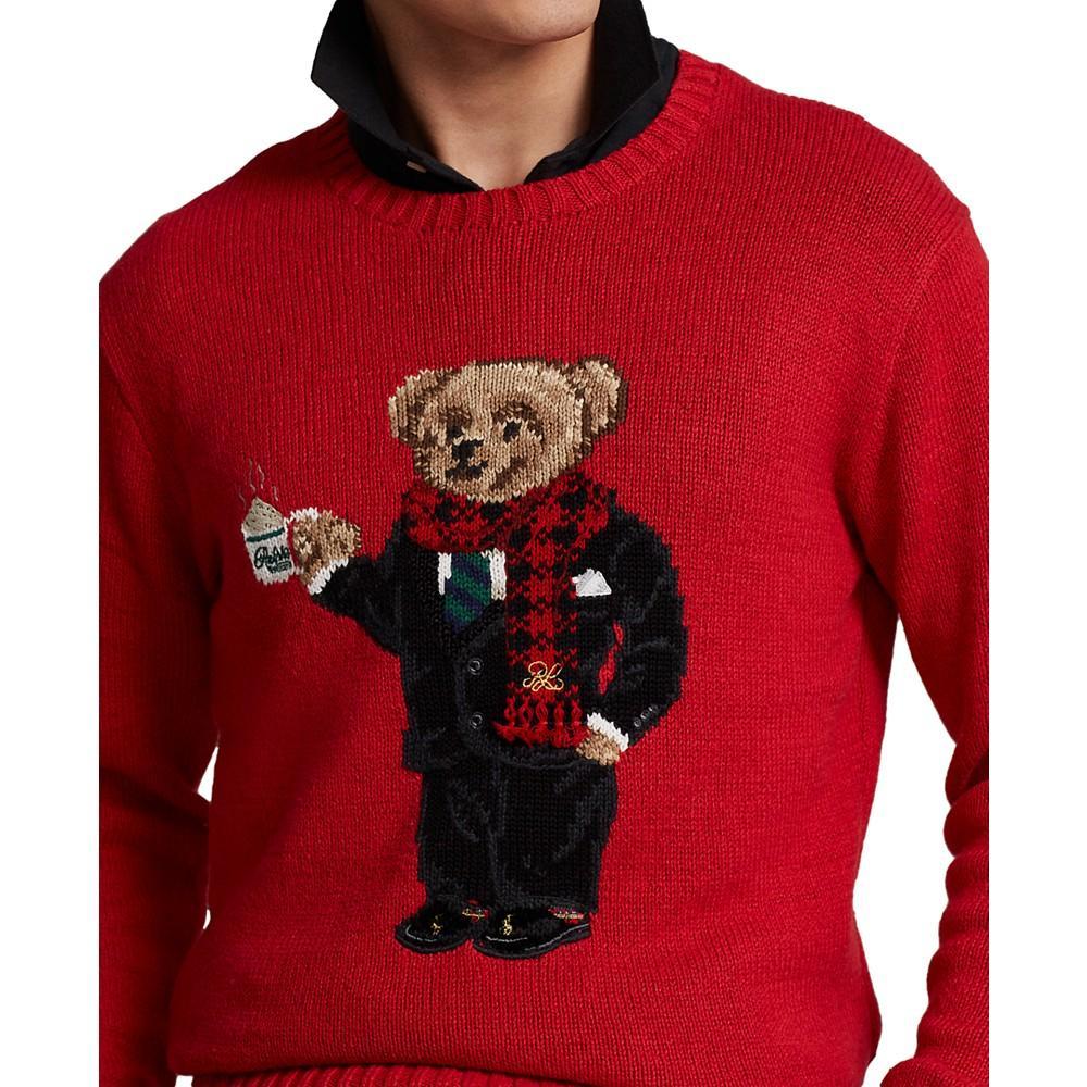 商品Ralph Lauren|Men's Lunar New Year Polo Bear Sweater,价格¥2779,第6张图片详细描述