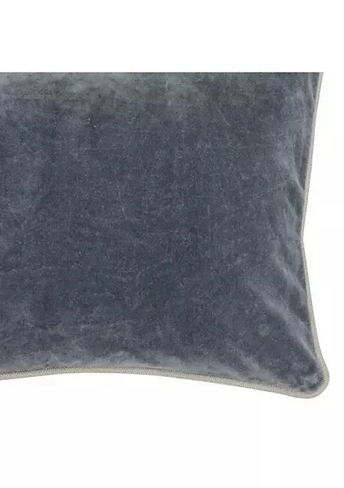 商品belk|Range Rectangular Throw Pillow With Cotton Cover Gray,价格¥367,第3张图片详细描述