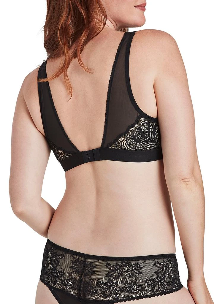 商品Bali|Comfort Revolution® Comfy Glam Scallop Lace Wirefree Bralette,价格¥104,第2张图片详细描述