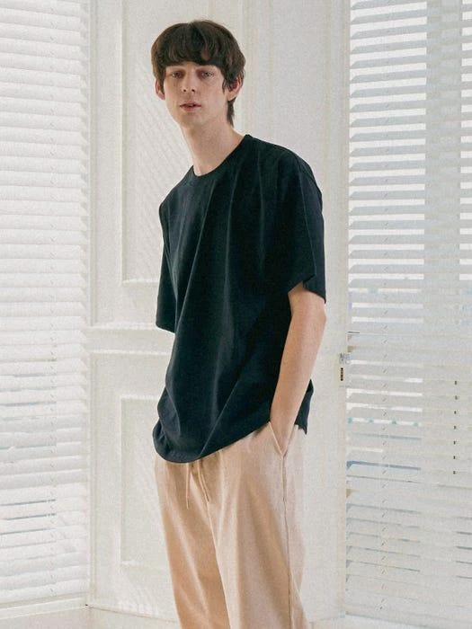 商品PAPERBOY|Basic Essential Chain Short Sleeve T Shirt 9colors,价格¥407,第4张图片详细描述