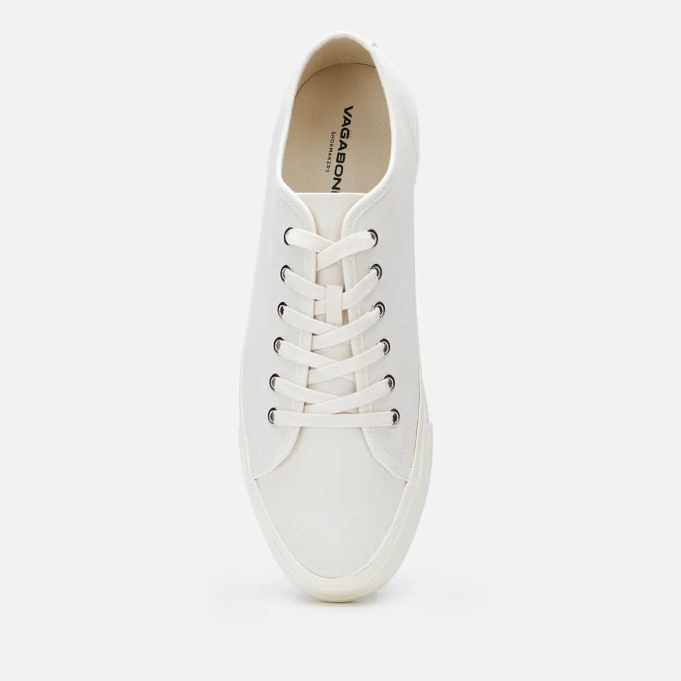 商品Vagabond|VAGABOND MEN'S TEDDIE M LOW TOP TRAINERS - CREAM WHITE,价格¥280,第3张图片详细描述