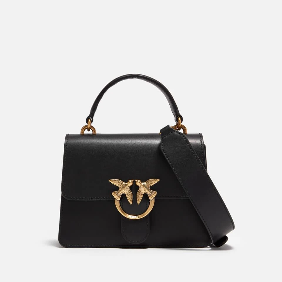 商品PINKO|Pinko Love One Top Handle Mini Leather Bag,价格¥1593,第1张图片
