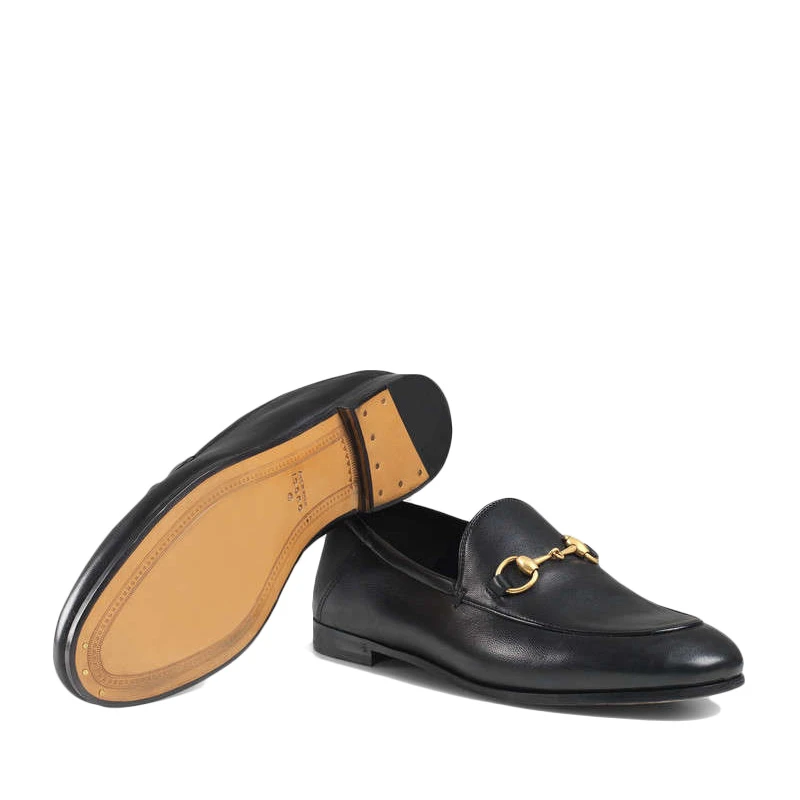【杨幂戚薇同款】GUCCI 古驰 女士黑色皮革马衔扣乐福鞋 414998-DLC00-1000 商品