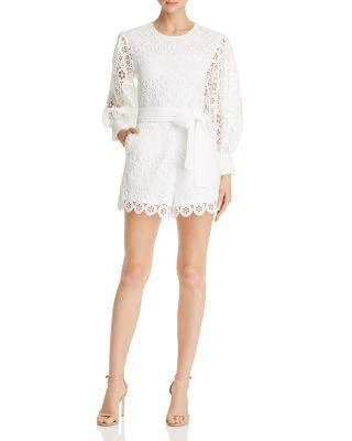 商品Maje|Ingrid Lace Romper,价格¥1539,第1张图片