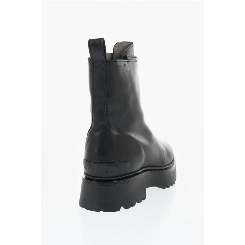 商品ALL SAINTS|AllSaints Leather OPHELIA Booties with Frontal Zip,价格¥1206,第2张图片详细描述