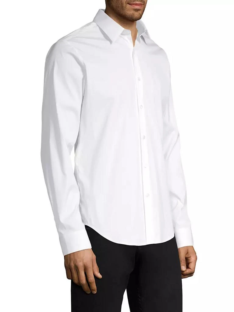 商品Theory|Sylvain Wealth Poplin Long-Sleeve Shirt,价格¥1462,第4张图片详细描述
