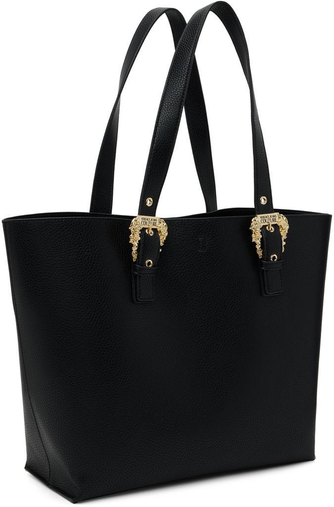 商品Versace|Black Lanyard Closure Tote,价格¥1500,第4张图片详细描述