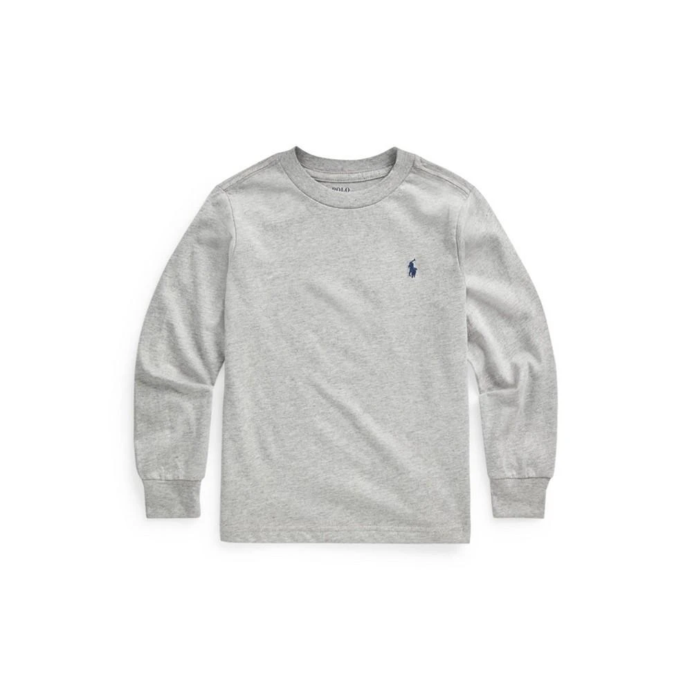 商品Ralph Lauren|Toddler and Little Boys Jersey Long-Sleeve T-shirt,价格¥263,第1张图片