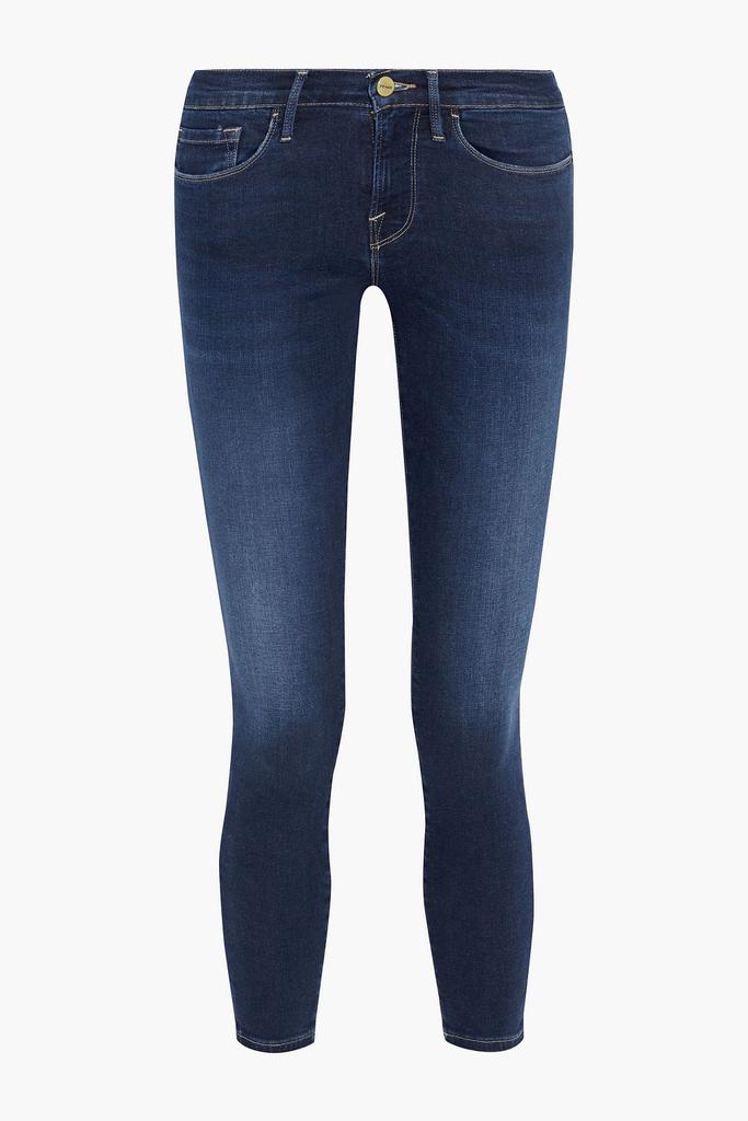 Le Skinny De Jeanne Crop faded mid-rise skinny jeans商品第3张图片规格展示