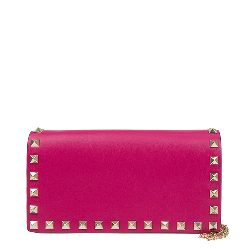 商品Valentino|VALENTINO 女士粉色手拿包 QW2P0372-B0L-AM8,价格¥4062,第1张图片