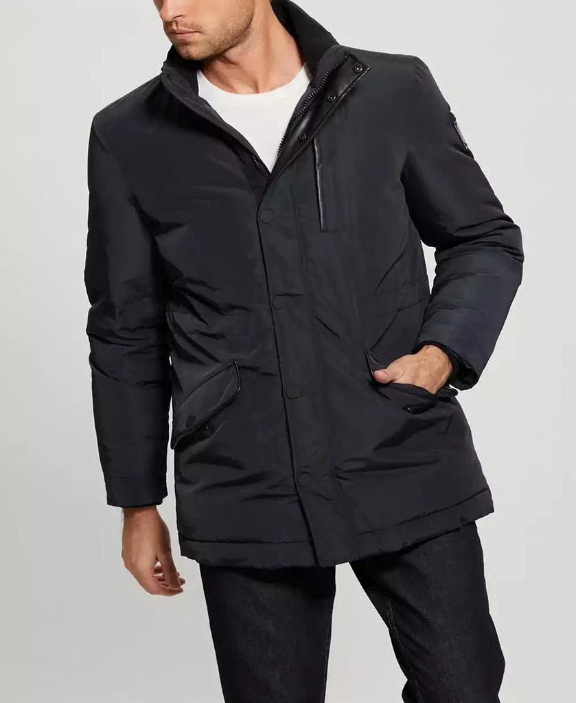 商品GUESS|Men's Real Down Parka Jacket,价格¥1559,第4张图片详细描述