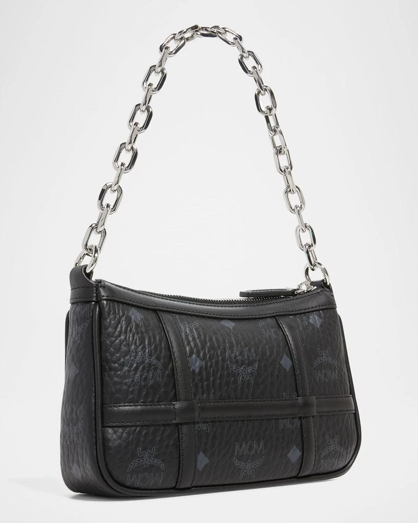 商品MCM|Delmy Visetos Mini Logo Chain Shoulder Bag,价格¥5063,第4张图片详细描述