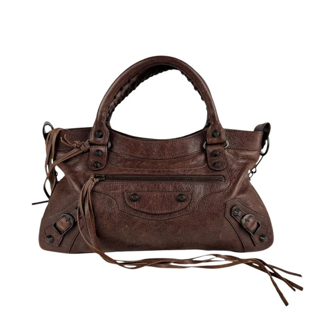 商品[二手商品] Balenciaga|Leather Handbag Shoulder Bag (Pre-Owned),价格¥11006,第1张图片