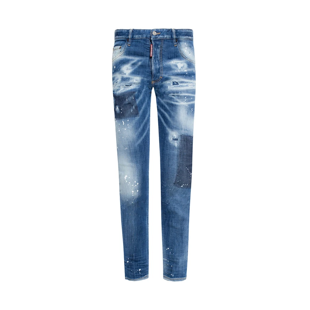 DSQUARED2 蓝色男士牛仔裤 S71LB0604-S30342-470 商品