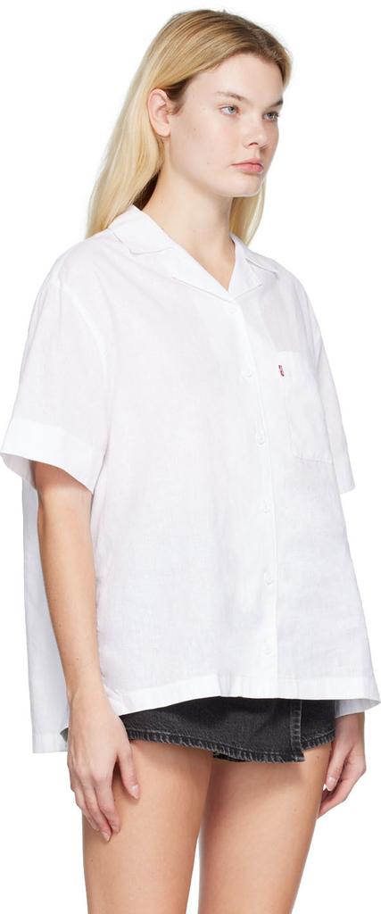 White Ari Resort Shirt商品第2张图片规格展示