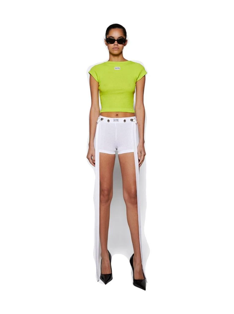 商品Jean Paul Gaultier|Cropped Patch T-Shirt Lime,价格¥1761,第2张图片详细描述
