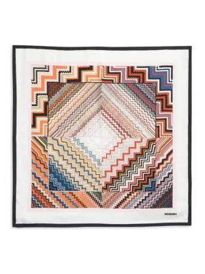 商品Missoni|Patterned Silk Scarf,价格¥884,第4张图片详细描述