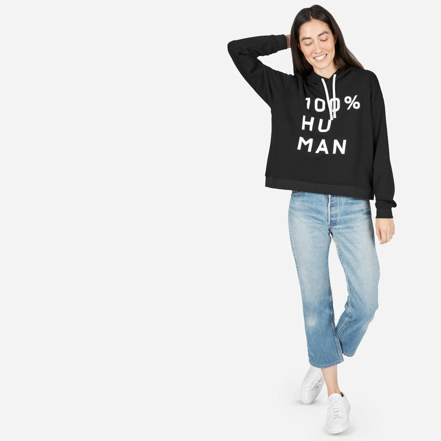 商品Everlane|The 100% Human French 字母卫衣,价格¥288,第2张图片详细描述
