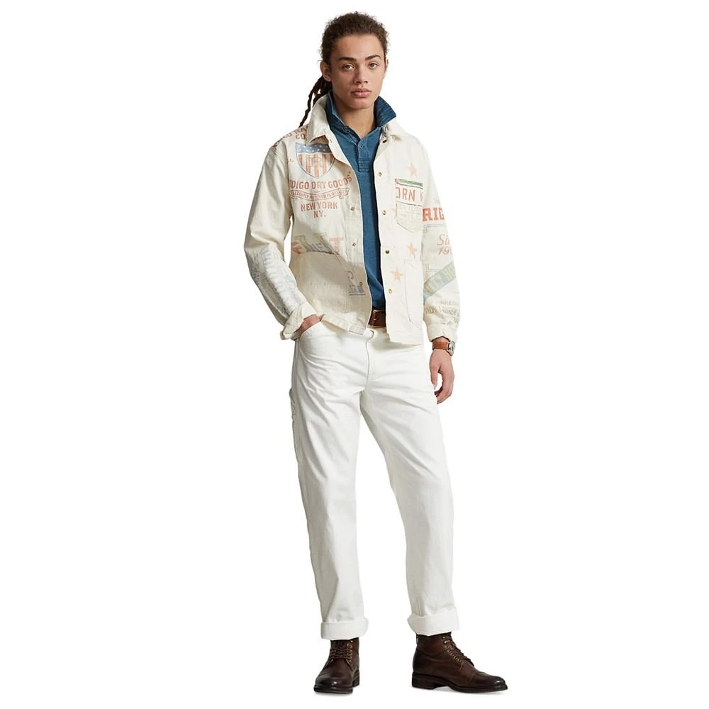 商品Ralph Lauren|Men's Classic-Fit Cotton Carpenter Jeans,价格¥337,第4张图片详细描述