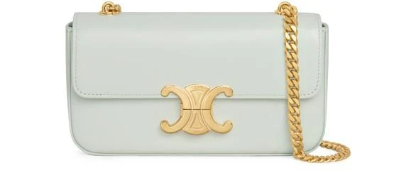 商品Celine|Chain Shoulder Bag In Shiny Calfskin,价格¥23107,第1张图片