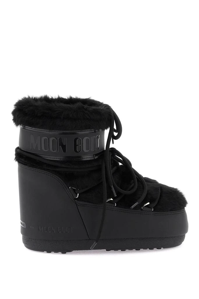 商品Moon Boot|Moon boot faux fur icon snow boots,价格¥1024,第1张图片