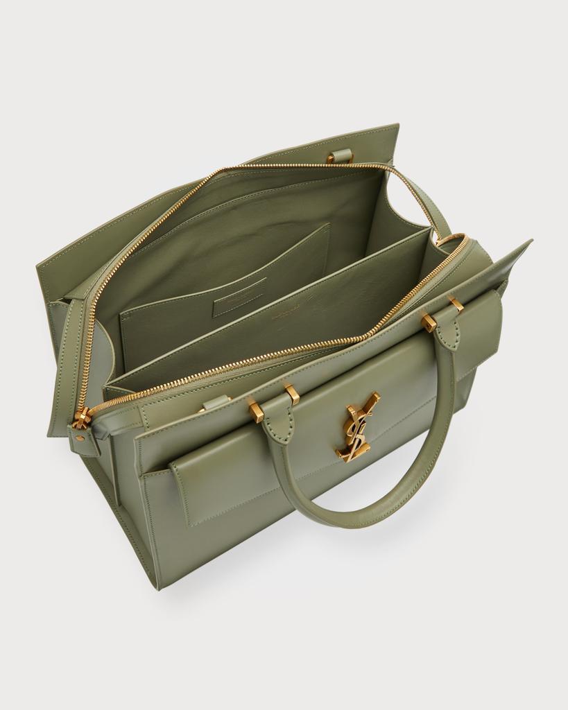 Uptown Medium Leather Top-Handle Bag商品第2张图片规格展示