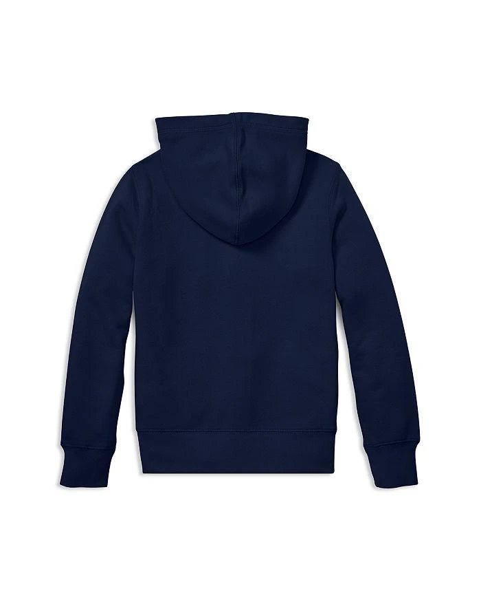 商品Ralph Lauren|Girls' French Terry Zip-Up Hoodie - Little Kid,价格¥452,第2张图片详细描述