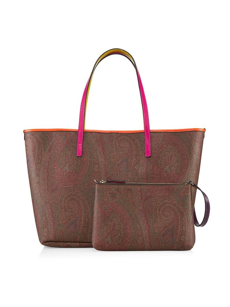 商品ETRO|Paisley Coated Canvas Tote,价格¥4824,第4张图片详细描述