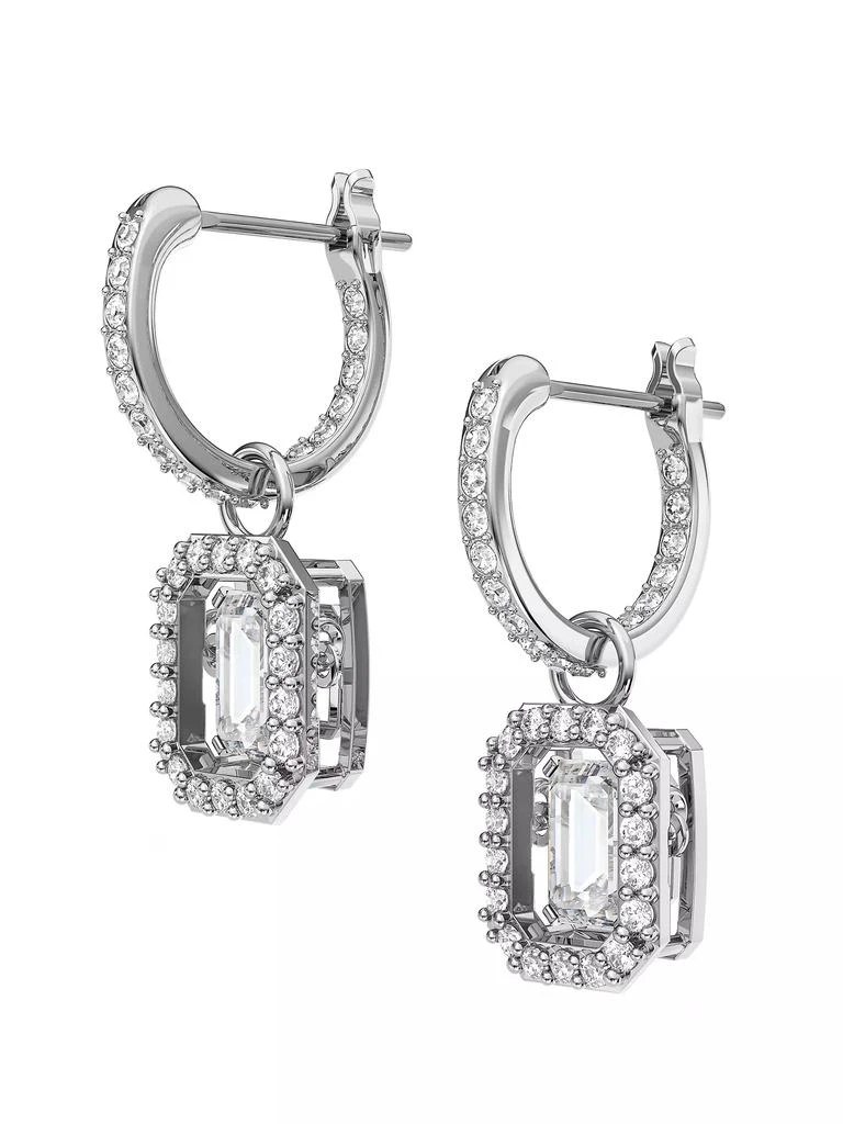 商品Swarovski|Una Rhodium-Plated & Crystal Drop Earrings,价格¥1112,第2张图片详细描述