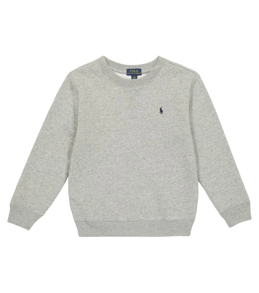 商品Ralph Lauren|Logo棉质混纺针织运动衫,价格¥603,第1张图片
