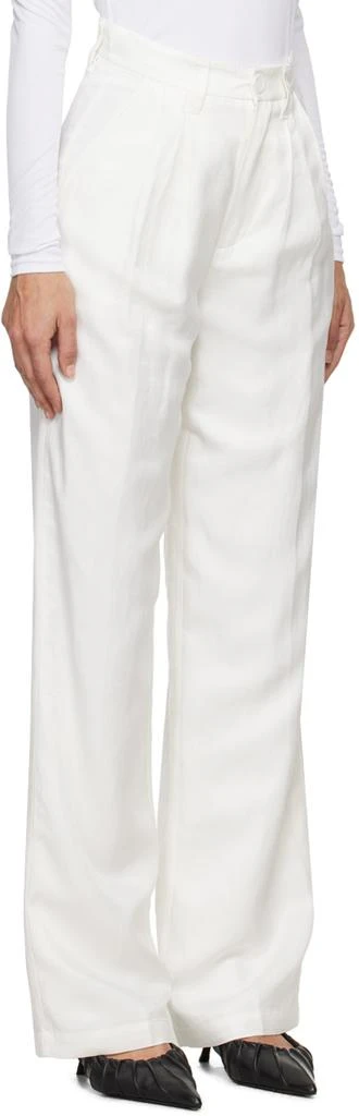 商品ANINE BING|White Carrie Trousers,价格¥1825,第2张图片详细描述