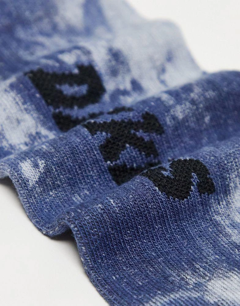 商品DICKIES|Dickies Raglan socks in tie dye blue,价格¥72,第3张图片详细描述