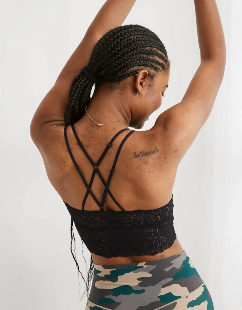 商品Aerie|Aerie Candy Lace Padded Bralette,价格¥121,第2张图片详细描述