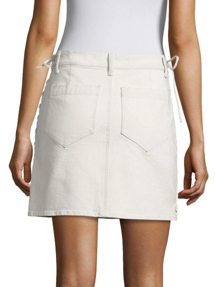 商品A.L.C.|A.L.C. Ringo Lace-Up Denim Skirt,价格¥681,第2张图片详细描述