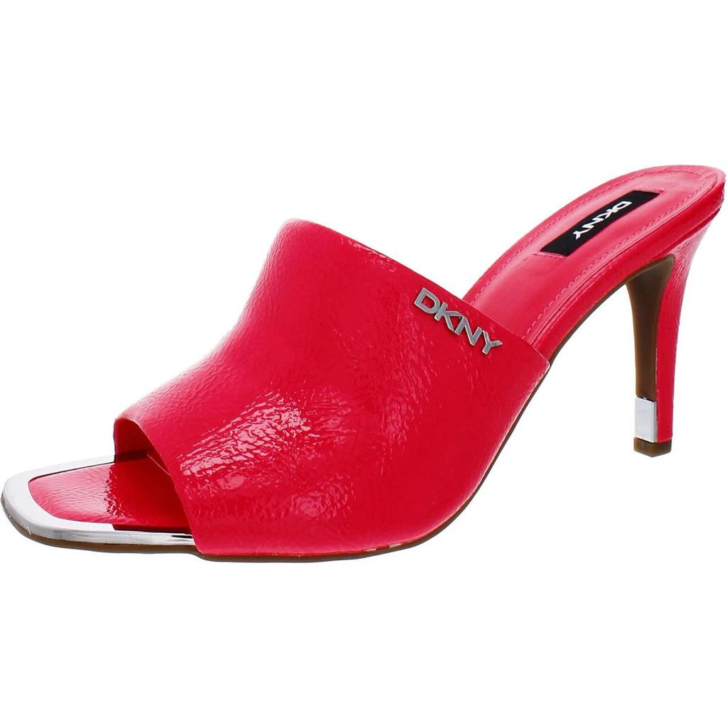 商品DKNY|DKNY Womens Bronx Patent Dressy Mule Sandals,价格¥207,第1张图片