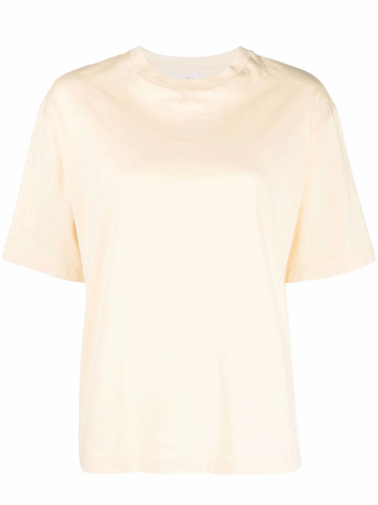 Acne Studios Women's Beige Cotton T-Shirt商品第1张图片规格展示