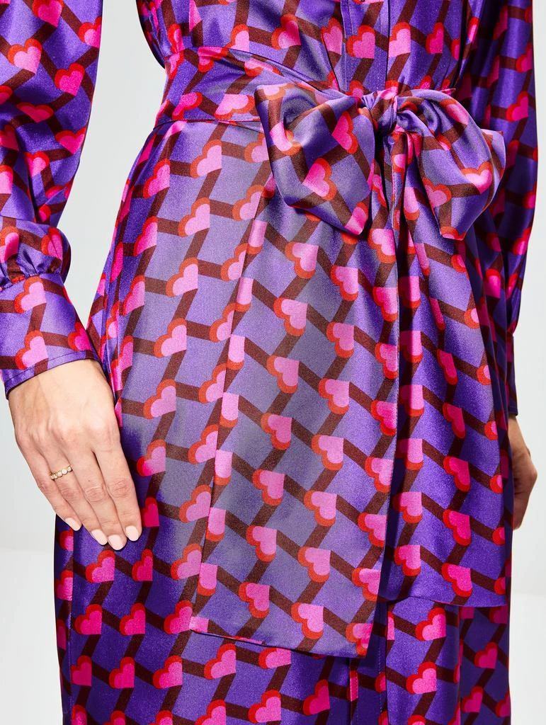 商品ODEEH|Belted Heart Print Dress,价格¥3812,第5张图片详细描述