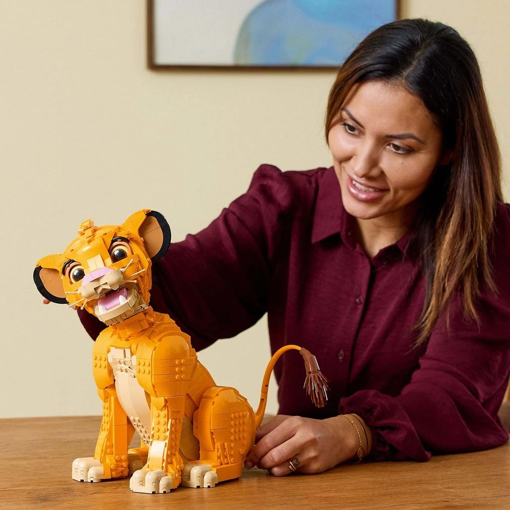 商品LEGO|LEGO | Disney Young Simba the Lion King Set for Adults 43247,价格¥1292,第3张图片详细描述