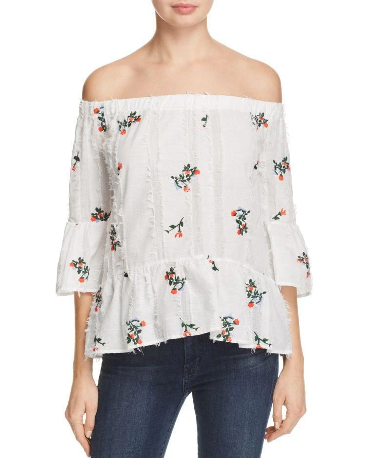 商品Red Haute|Floral Off The Shoulder Top,价格¥294,第1张图片