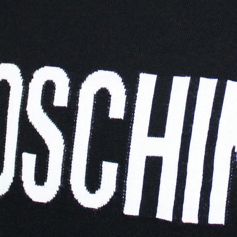 Moschino 莫斯奇诺 女士黑色套头衫 EJ0916-5500-1555 商品