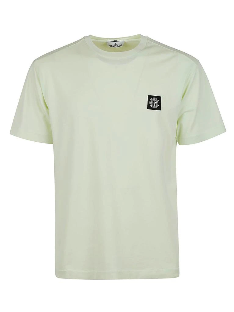 商品Stone Island|Stone Island Logo Patch Crewneck T-Shirt,价格¥934,第1张图片