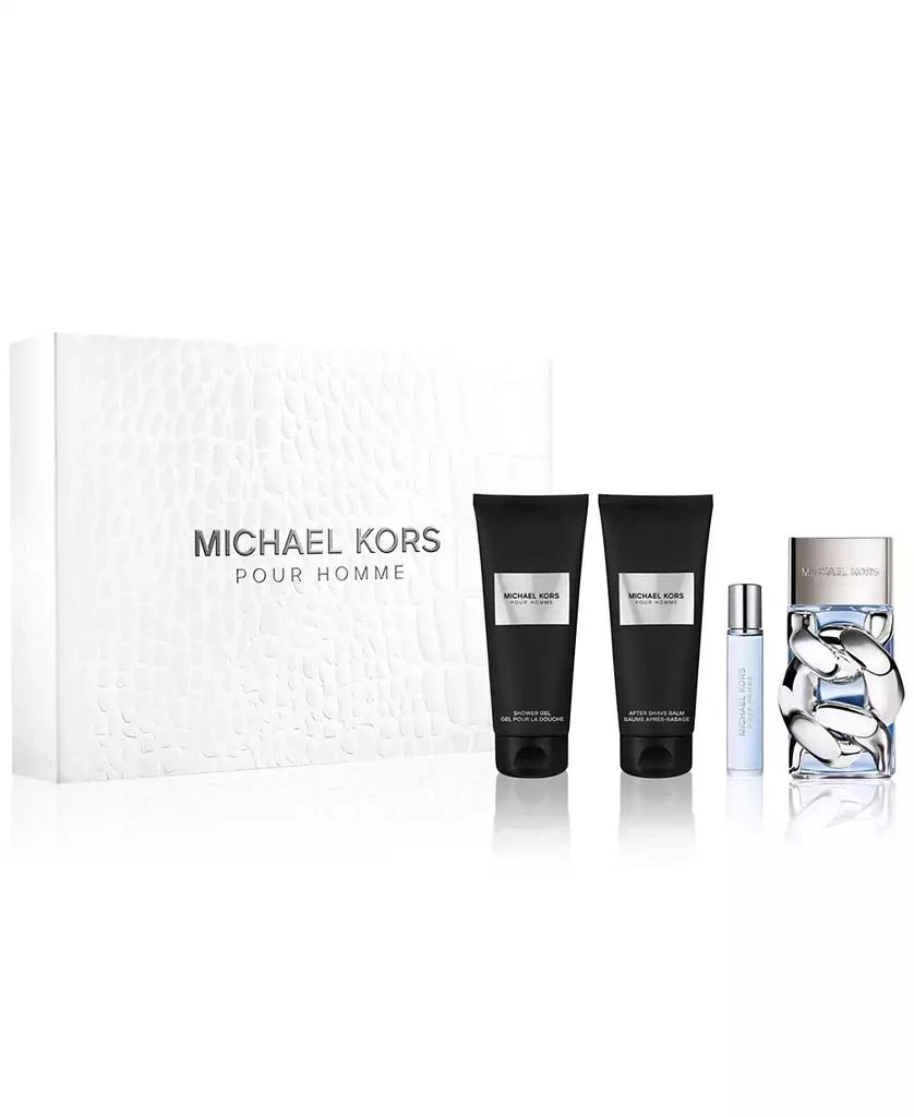 商品Michael Kors|Men's 4-Pc. Pour Homme Eau de Parfum Gift Set,价格¥904,第1张图片