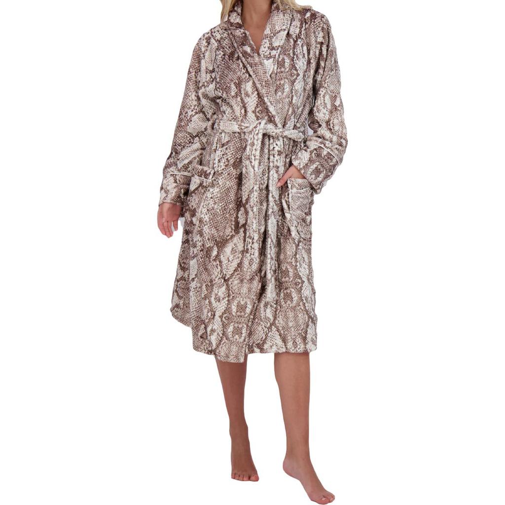 PJ Salvage Women's Luxe Ultra-soft Plush Bath Robe商品第4张图片规格展示