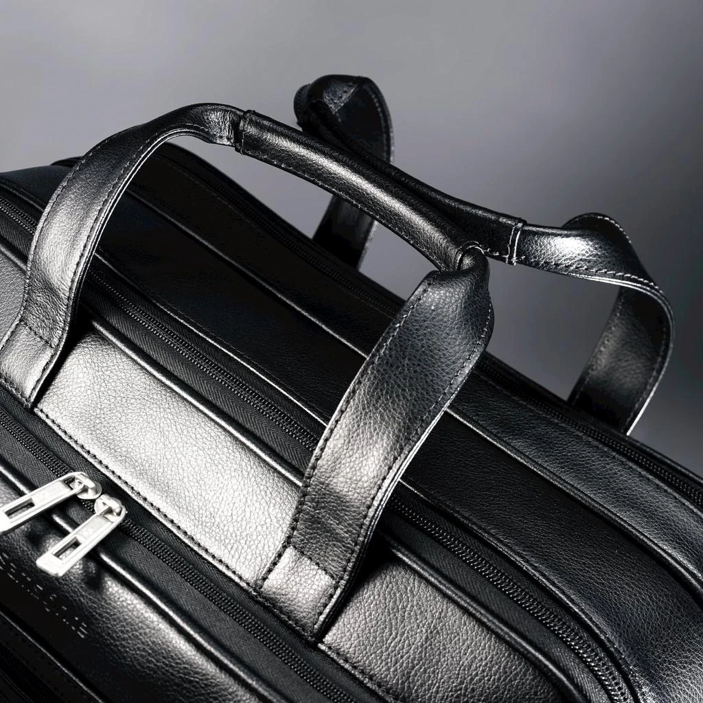 商品Samsonite|Samsonite Leather Expandable Briefcase 17 inch,价格¥1244,第3张图片详细描述