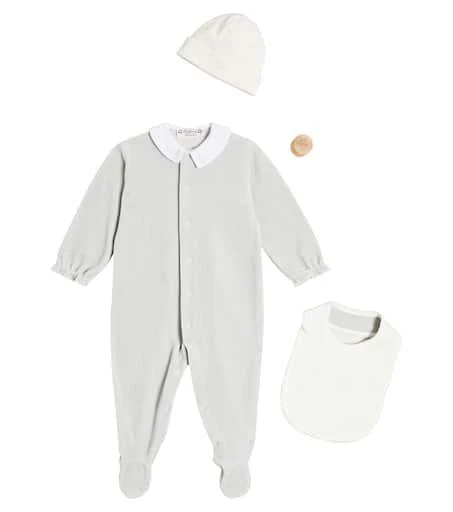 商品Bonpoint|Baby onesie, hat and bib set,价格¥2057,第1张图片